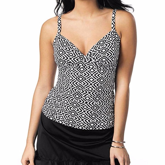 Tankini Top SIZE 12 $72 RETAIL NWT (5503423) - Picture 3 of 4